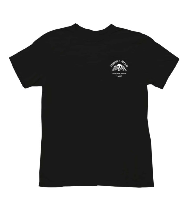 Freedom Artists Riser T-shirt Black front